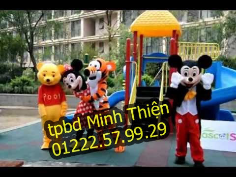 Chuyên Cho Thuê Đồ Mascot Gấu Pooh Tại Tphcm