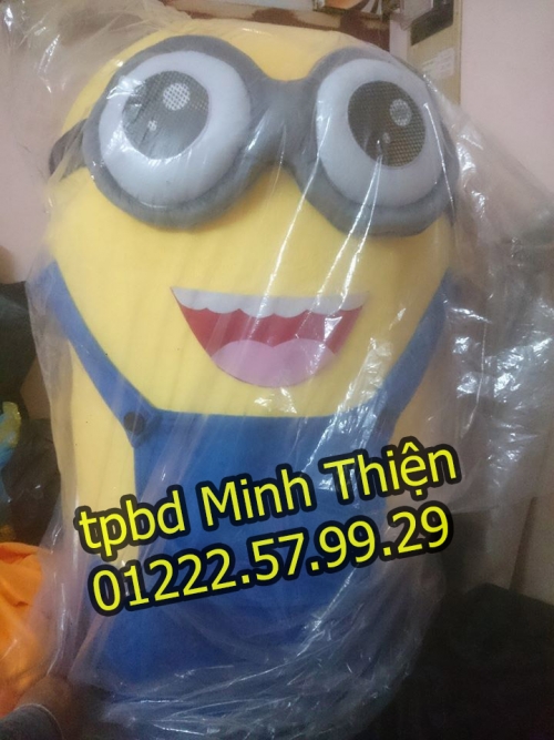 Nhận Cho Thuê Đồ Mascot Minion Giá Rẻ Tại Tphcm