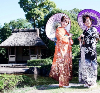cho thuê trang phục kimono nhật bản